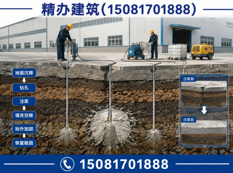 涉县回填土下沉注浆展示图
